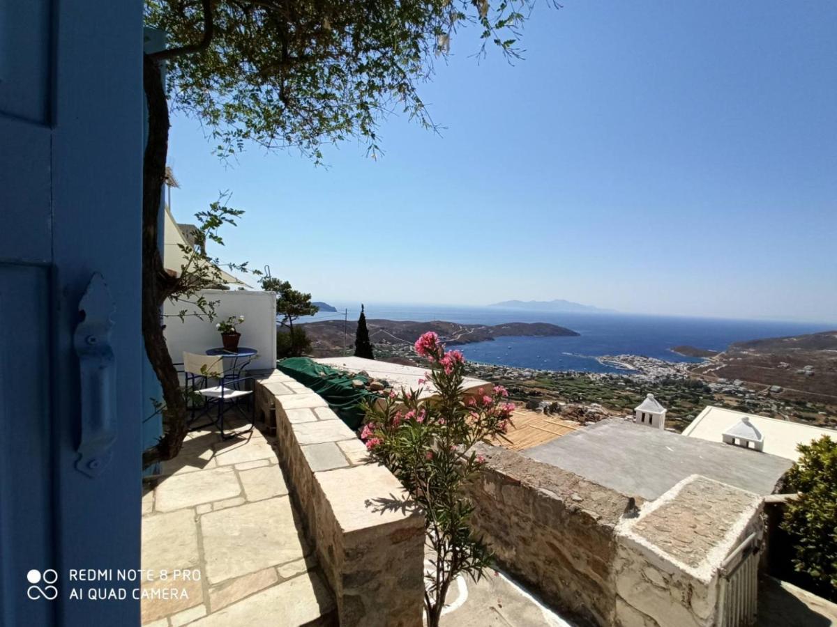 Traditional Stone House With Breathtaking View Serifos Town エクステリア 写真