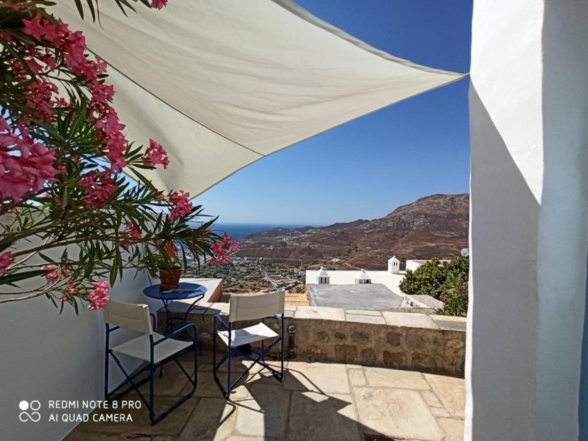 Traditional Stone House With Breathtaking View Serifos Town エクステリア 写真