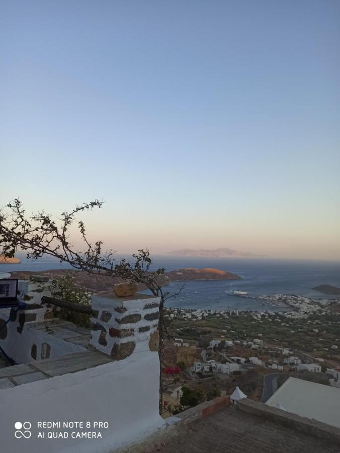 Traditional Stone House With Breathtaking View Serifos Town エクステリア 写真