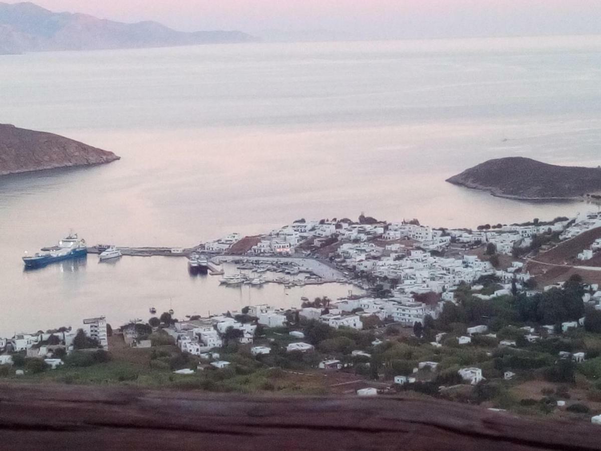 Traditional Stone House With Breathtaking View Serifos Town エクステリア 写真