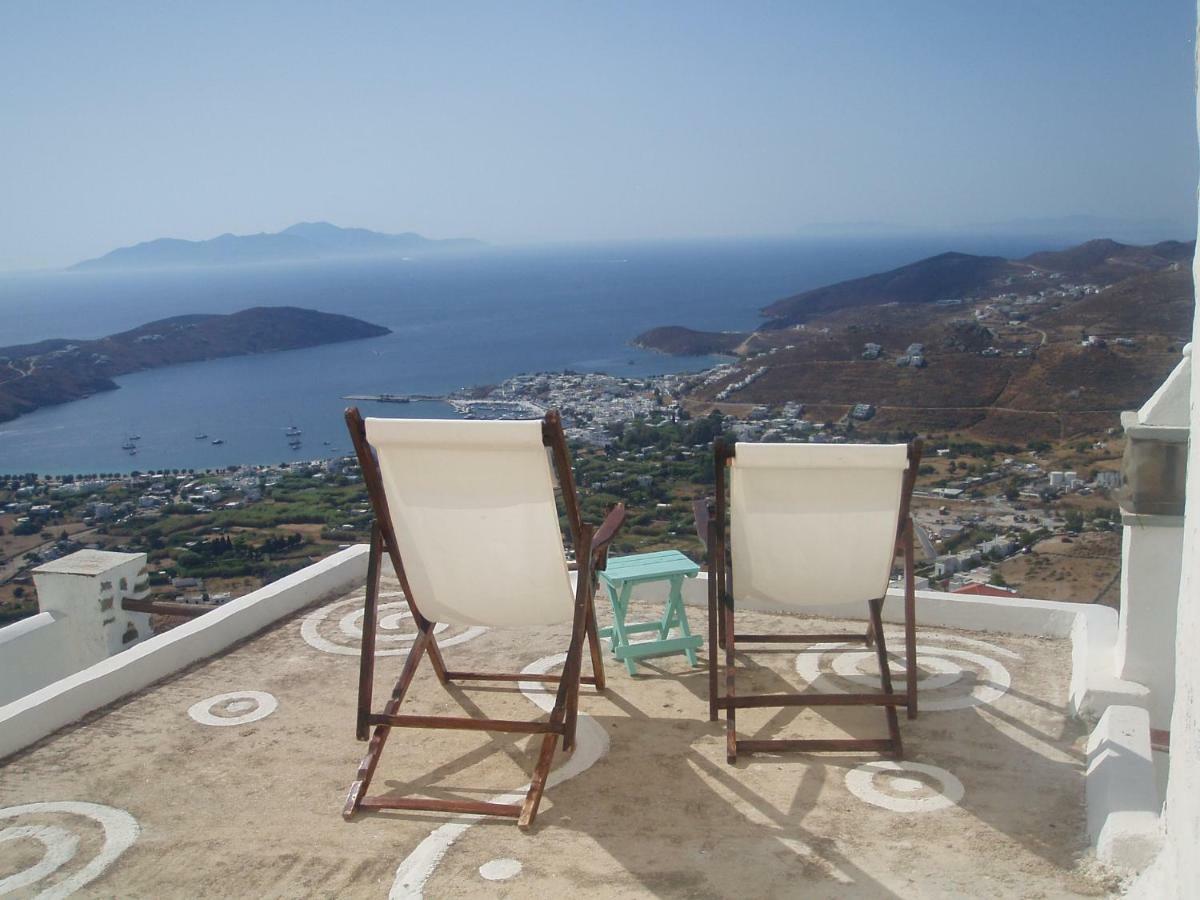 Traditional Stone House With Breathtaking View Serifos Town エクステリア 写真