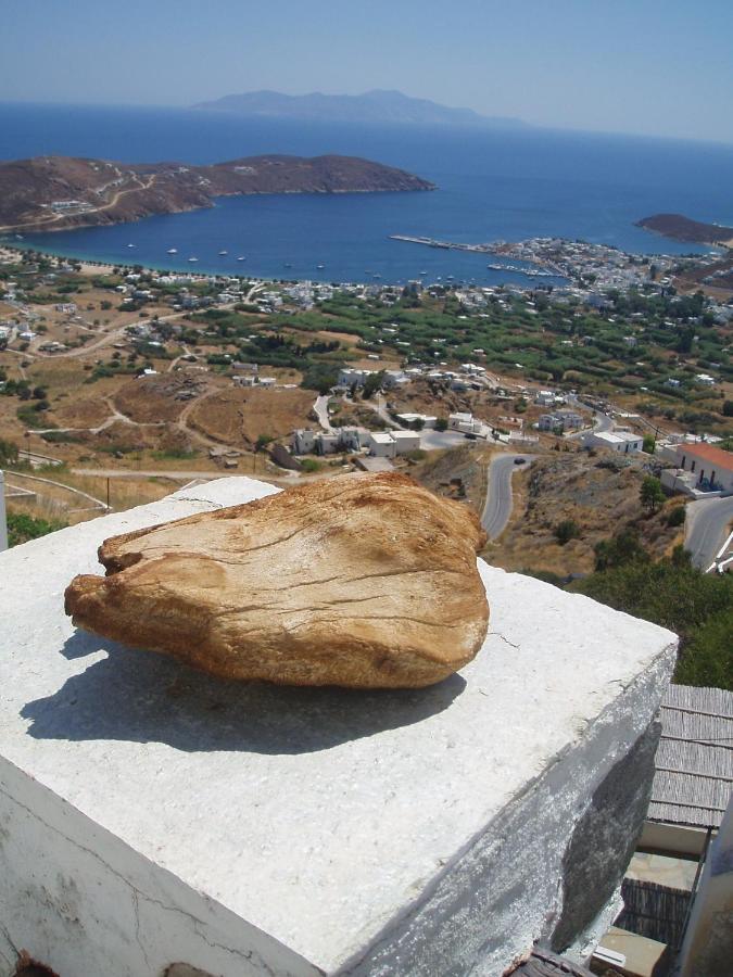 Traditional Stone House With Breathtaking View Serifos Town エクステリア 写真